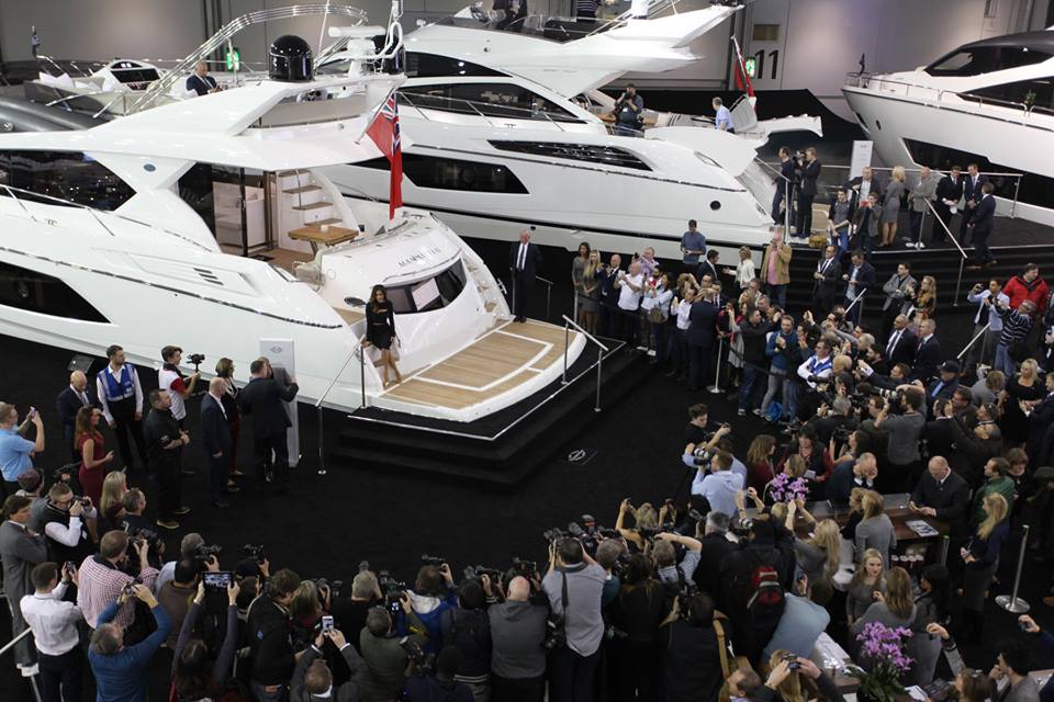 Sunseeker Line up at London Boat Show The Howorths The Howorths