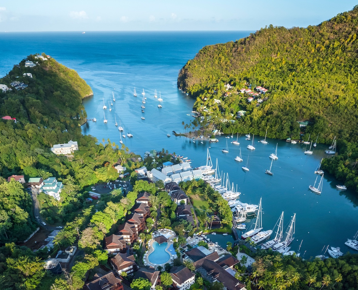 Marigot Bay Resort, Spa and Superyacht Marina The Howorths The Howorths