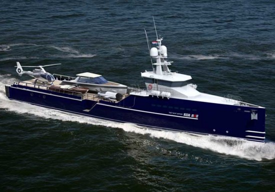 Damen super yacht Umbra