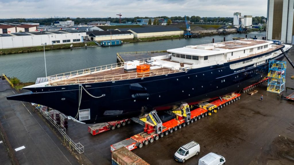 What is driving the boom in sales of Superyachts?