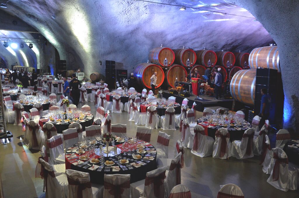 Fairy Tale Banquets take place in the cellars