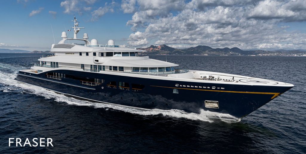 One of the world’s most secretive superyachts is causing a stir within the industry now that her owner has put Carinthia VII on the market for sale.