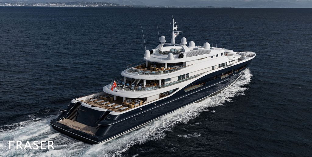 the world’s most secretive superyacht is causing a stir within the industry now that her owner has put Carinthia VII on the market for sale.