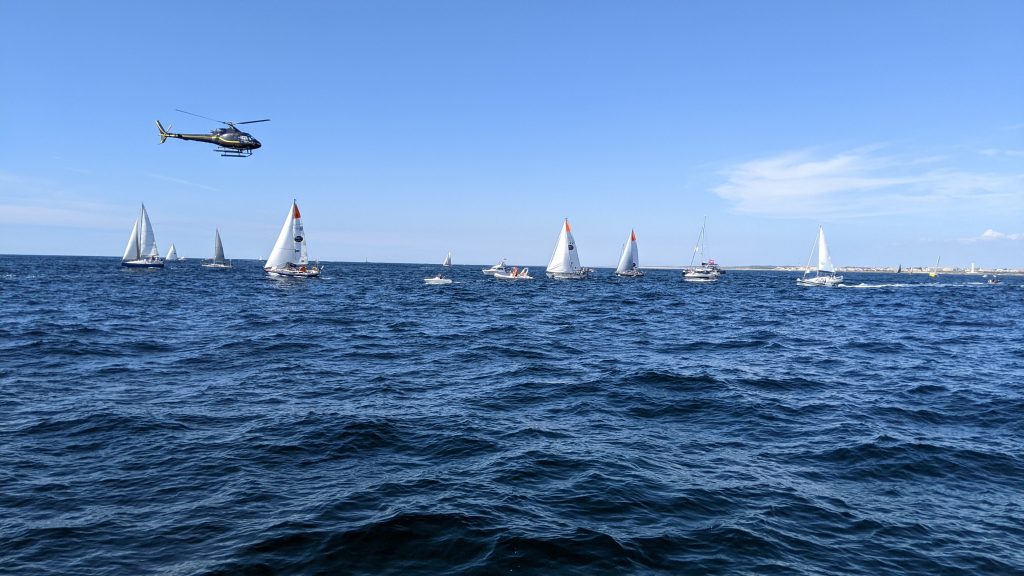 There Off!  The Golden Globe Race has started