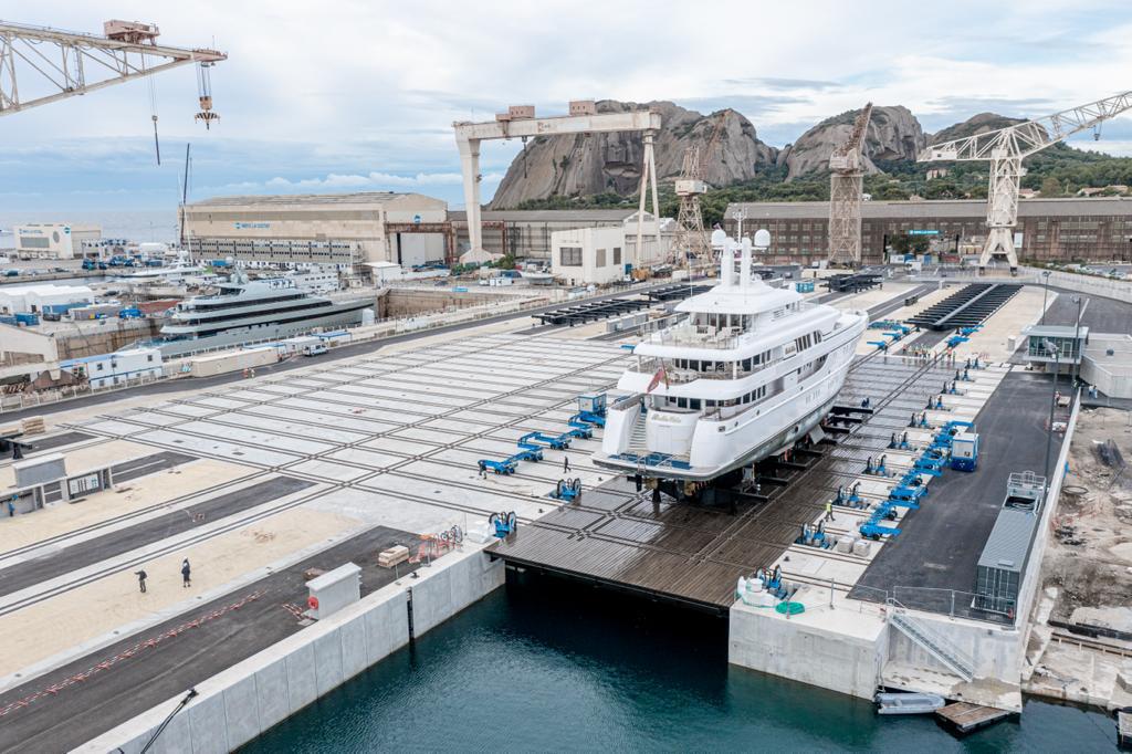 The construction of the 4,300t facility, which can accommodate six superyachts simultaneously up to 115 metres in length, represents a total investment of €47.6 million for MB92 Group