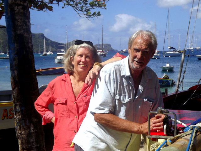 former owners of Caribbean Compass Sally Erdle and Tom Hopman