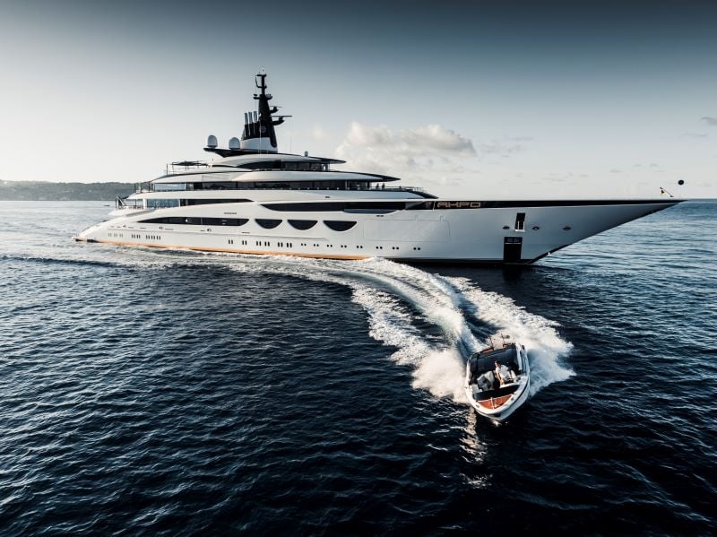 AHPO, possibly the world’s highest-profile charter yachts available today is now for sale.