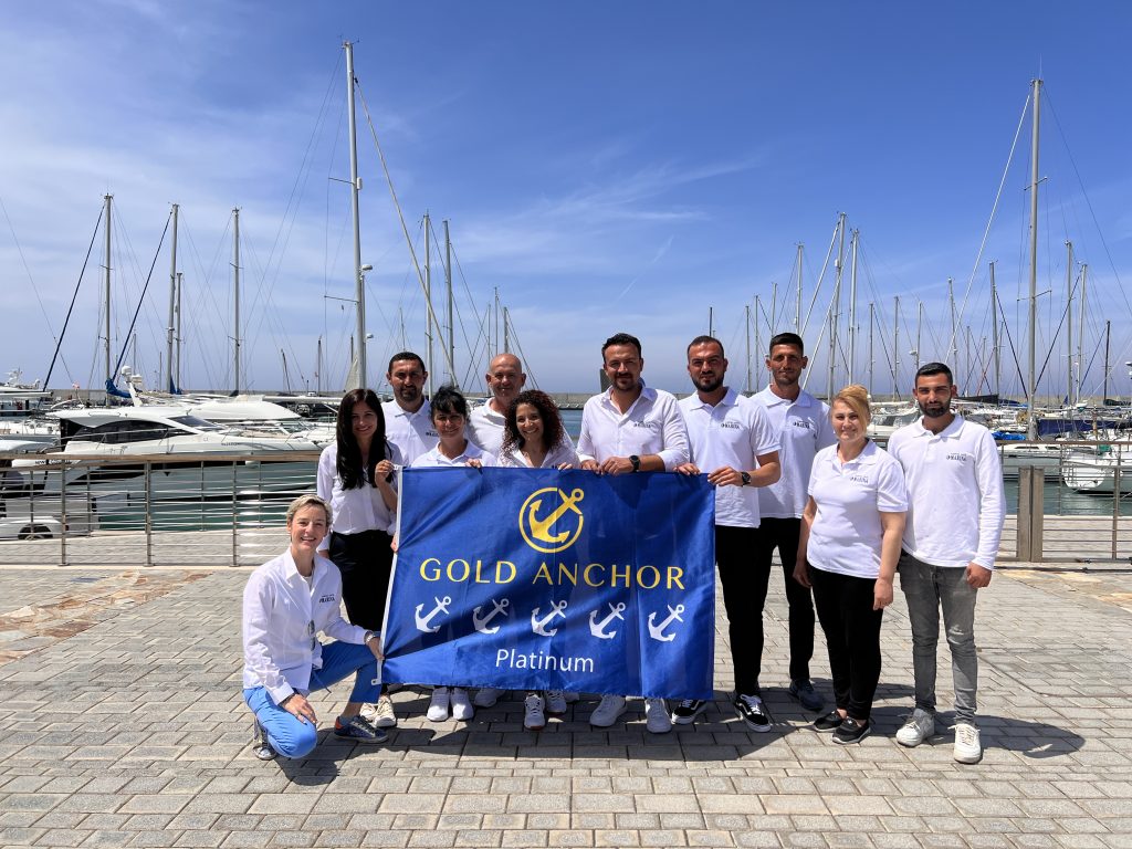 Karpaz Gate Marina has been awarded 5 Gold Anchor Platinum accreditation by The Yacht Harbour Association (TYHA). The accolade is the highest distinction attributed under the global Gold Anchor Scheme marina rating system.